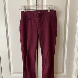 Liverpool burgundy boot cut pants
